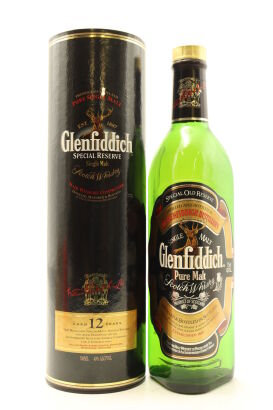 (1) Glenfiddich Special Old Reserve 12 Year Old Pure Malt Scotch Whisky, 43% ABV, circa 1980s