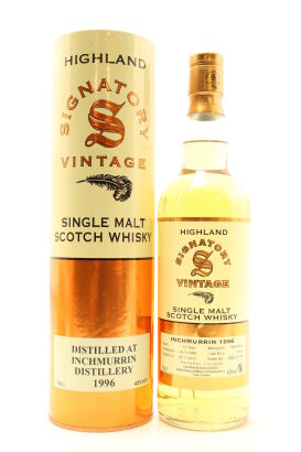 (1) Inchmurrin 1996 Signatory Vintage 19 Year Old Single Malt Scotch Whisky, 43% ABV