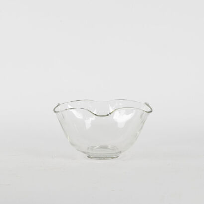 A Frilly Glass Bowl