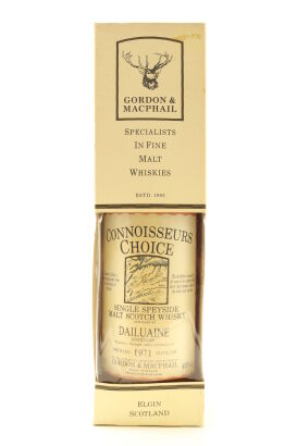 (1) Dailuaine 1971 Gordon & MacPhail Connoisseurs Choice Single Malt Scotch Whisky, 40% ABV