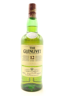 (1) Glenlivet 12 Year Old Single Malt Scotch Whisky, 40% ABV, circa Pre-2014