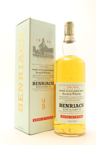 (1) Benriach 10 Year Old Single Malt Scotch Whisky, 43% ABV, 1000ml, circa 1990s