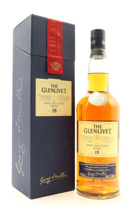 (1) Gordon & MacPhail 'George & J.G.Smith's' Glenlivet 18 Year Old Single Malt Scotch Whisky, 43% ABV