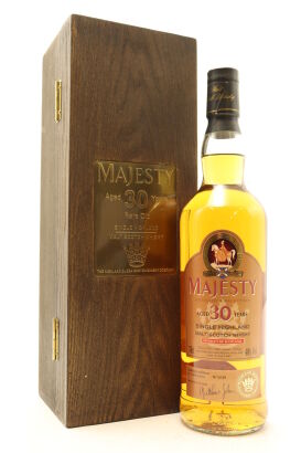 (1) Highland Queen Majesty 30 Year Old Highland Single Malt Scotch Whisky, 40% ABV