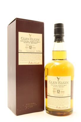 (1) Glen Elgin 12 Year Old Single Malt Scotch Whisky, 43% ABV