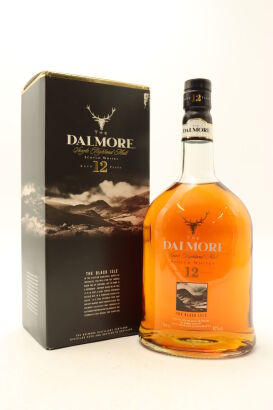 (1) Dalmore 12 Year Old Black Isle Single Malt Scotch Whisky, 40% ABV, 1000ml