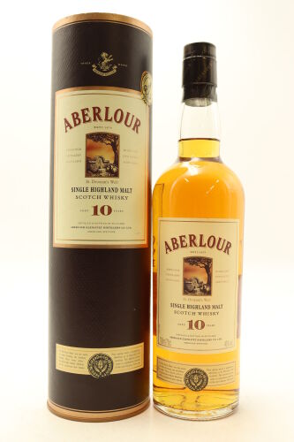 (1) Aberlour 10 Year Old Single Malt Scotch Whisky, 43% ABV,1000ml, circa 1980s