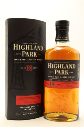 (1) Highland Park 18 Year Old Single Malt Scotch Whisky, 43% ABV, circa Pre-2017