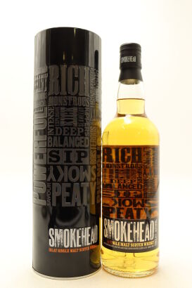 (1) Smokehead Single Malt Scotch Whisky, 43% ABV