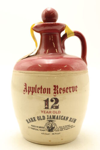 (1) Appleton Estate Reserve 12 Year Old Rare Jamaica Rum, 43% ABV, 4/5 Quart, Circa 1980s