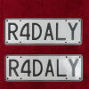 NUMBER PLATES - R4 DALY