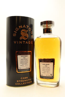 (1) Glen Mhor 1982 Signatory Vintage 29 Year Old Cask Strength Single Malt Scotch Whisky, 53.7% ABV