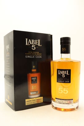 (1) Label 5 Reserve No. 55 Single Cask Blended Scotch Whisky, 43% ABV