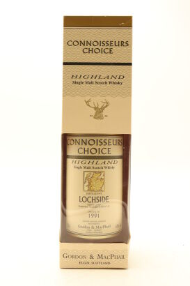 (1) Lochside 1991 Gordon and MacPhail Connoisseurs Choice Single Malt Scotch Whisky, 43% ABV