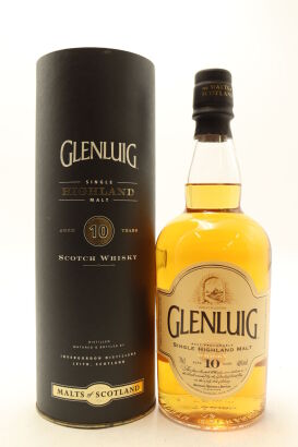 (1) Glenluig 10 Year Old Highland Single Malt Scotch Whisky, 40% ABV