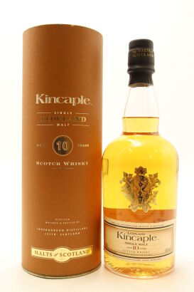 (1) Kincaple 10 Year Old Lowland Single Malt Scotch Whisky, 40% ABV