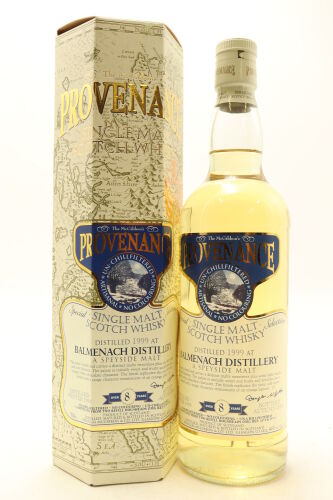 (1) Balmenach 1999 Provenance Winter Distillation 8 Years Old Single Malt Scotch Whisky, 46% ABV