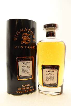 (1) Inchmurrin 1993 Signatory Vintage 19 Year Old Cask Strength Single Malt Scotch Whisky, 58.1% ABV