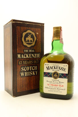 (1) The Real Mackenzie 12 Year Old de luxe Blended Scotch Whisky, 43% ABV, 750ml, circa 1970s