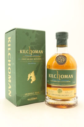 (1) Kilchoman Fino Sherry Matured 2020 Edition Single Malt Scotch Whisky, 46% ABV