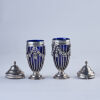 Two Elegant Edwardian Sterling Silver Sugar Casters - 2