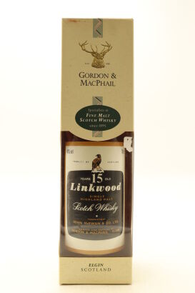 (1) Linkwood 15 Year Old Gordon and MacPhail Single Malt Scotch Whisky, 40% ABV