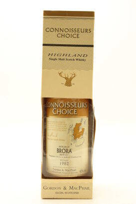 (1) Brora 1982 Gordon and MacPhail Connoisseurs Choice Single Malt Scotch Whisky, 43% ABV