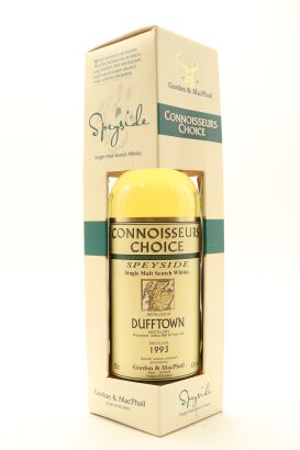 (1) Dufftown 1993 Gordon and MacPhail Connoisseurs Choice Single Malt Scotch Whisky, 43% ABV