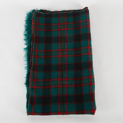 A Tartan Wooden Blanket