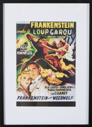 A Frankenstein Loup Carou ReproductionPoster