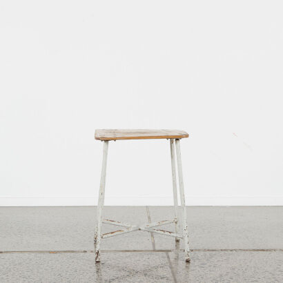 A Vintage French Stool