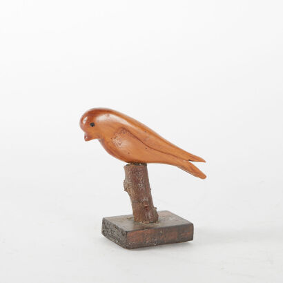 A Kauri Carved Bird