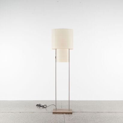 An Italian Natuzzi Floor Lamp