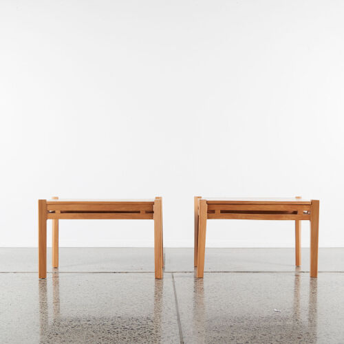 A Pair of Bespoke Side Tables