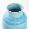 A Blue and Purple Ceramic Vase - 2