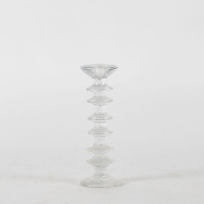 A Timo Sarpaneva Festivo Glass Candleholder