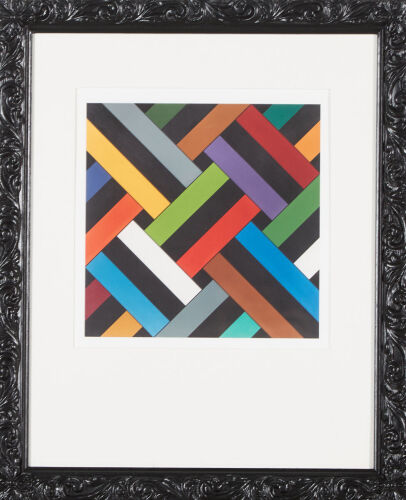IAN SCOTT Lattice Print