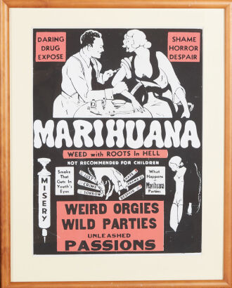 A Marihuana Propaganda Poster