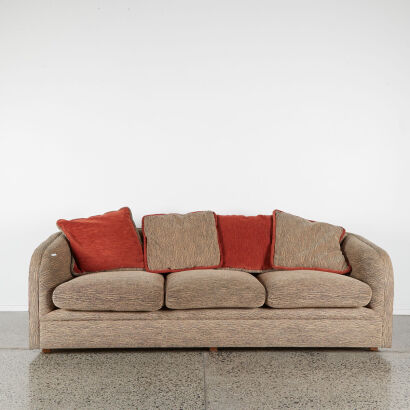 A Contemporary Three-Seater Sofa