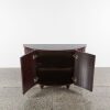 An Art Deco Style Fluted Demilune Cabinet - 2