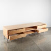 A Modular Contemporary Beachwood TV Stand - 2