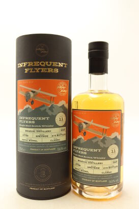 (1) Braevel 2009 Infrequent Flyers 11 Year Old Single Malt Scotch Whisky, 56.1% ABV