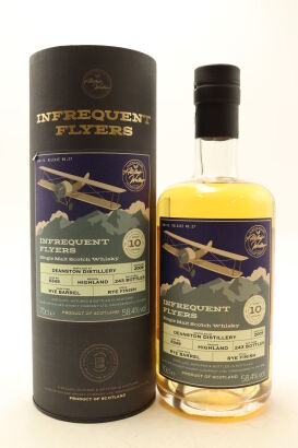 (1) Deanston 2009 Infrequent Flyers 10 Year Old Single Malt Scotch Whisky, 58.4% ABV