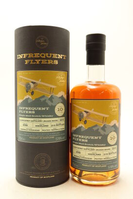 (1) Glenturret 2010 Infrequent Flyers 10 Year Old Single Malt Scotch Whisky, 57.8% ABV