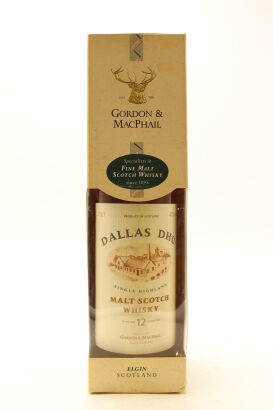 (1) Dallas Dhu 12 Year Old Gordon and MacPhail Single Malt Scotch Whisky, 40% ABV