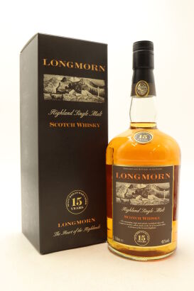 (1) Longmorn 15 Year Old Single Malt Scotch Whisky, 45% ABV