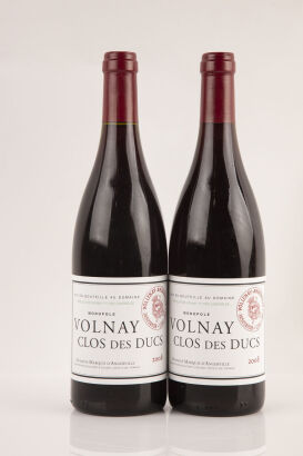 (2) 2008 Domaine Marquis d'Angerville Volnay 1er Cru Clos des Ducs Monopole, Cote de Beaune