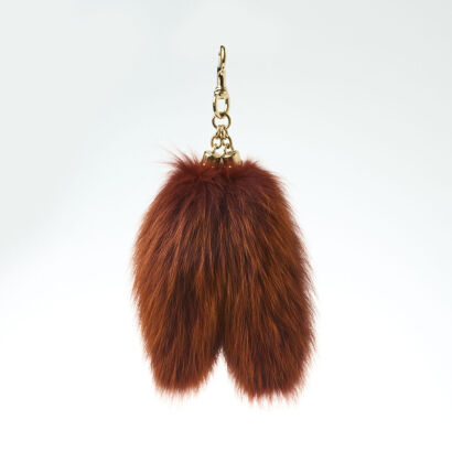 Gucci Fox Tail Bag Charm, 27cm Finished Length