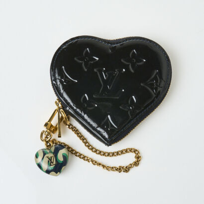 Louis Vuitton Vernis Heart Coin Pouch