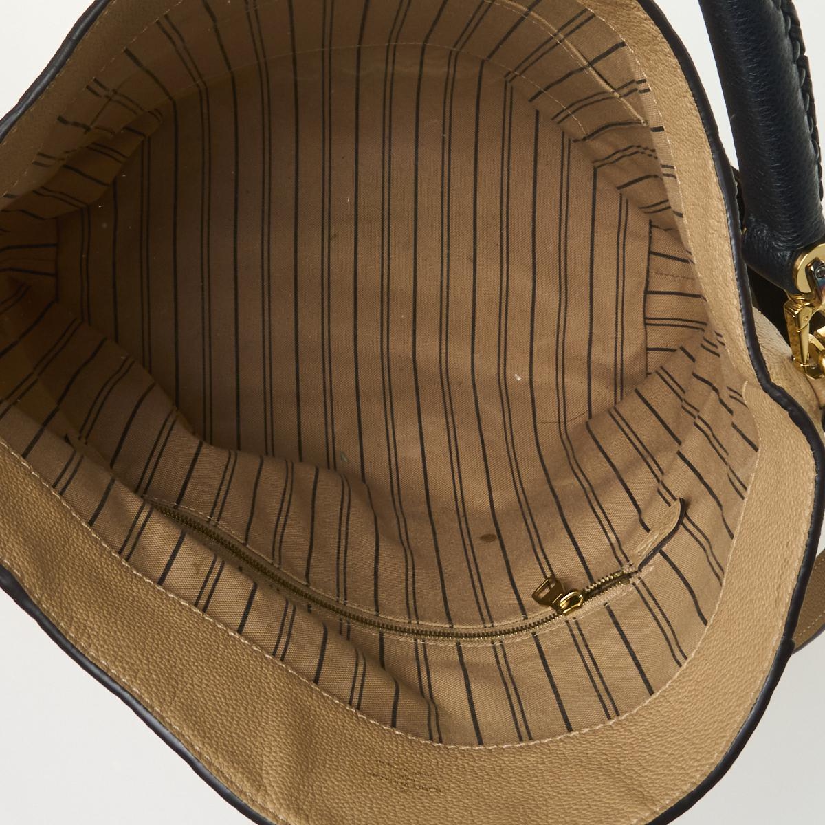 Louis Vuitton Bagatelle Monogram Empreinte Leather Hobo Bag w/ Dust Bag